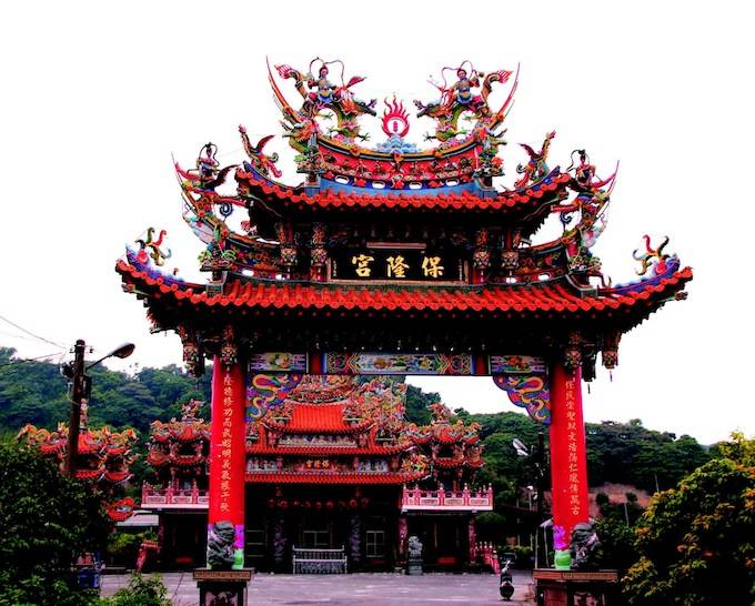 保隆宮巍峨外貌